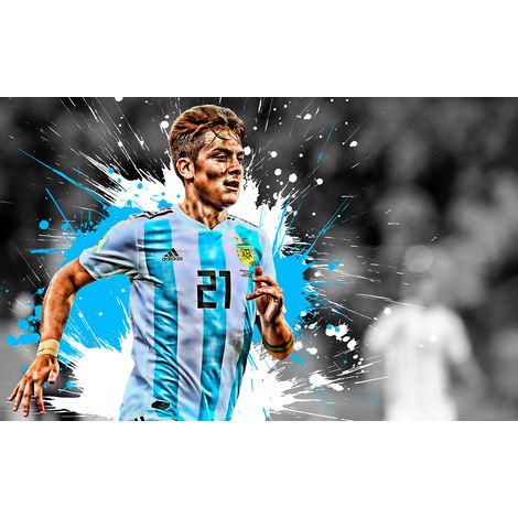 Papier peint panoramique Football - Joueur de Foot - 130 cm x 81 cm (1/2)