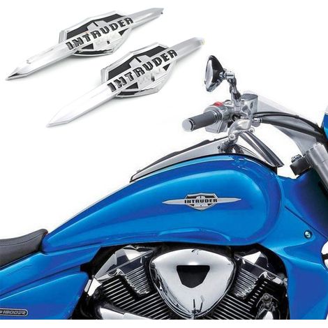 Suitable for Suzuki VL400/VL800 INTRUDER motorcycles, 3D fuel tank stickers and full body stickers.