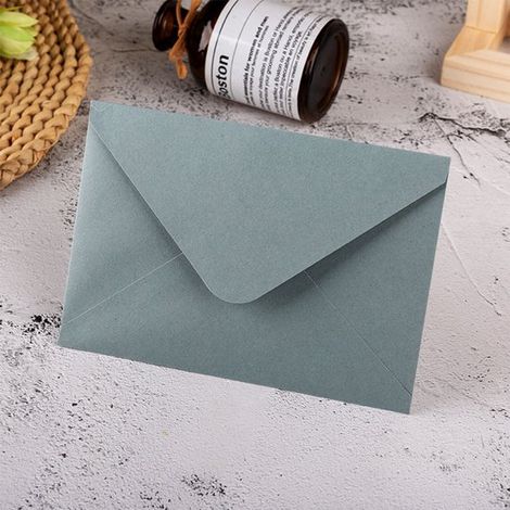 Packung mit 50 Mini Kraftpapierumschlägen kleines Format 16 x 11 cm, für Visitenkarten, Geschenke, Samentütchen, Schmuck und kleine Erinnerungsst (1/5)