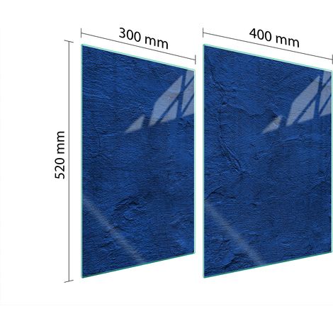 PLACA PROTECTORA DE VIDRIO PARA ESTUFA 70x52 PIZARRA (1/5)