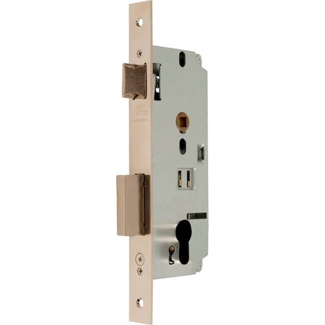 Cerradura Mcm R.1601-2-50 Hl Golpe Y Llave Sin Cilindro P.Rdo. (1/3)