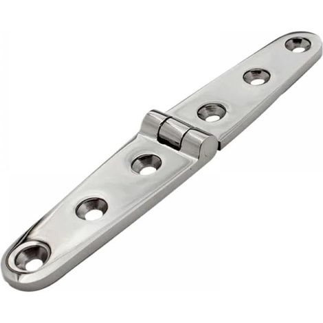 2pcs 152 mm en inox 316 Sangle Hinge avec 6 (1/4)