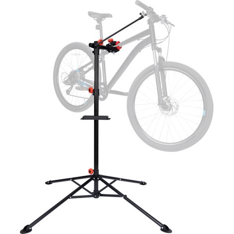 DanDiBo Montageständer Fahrrad Fahrradmontageständer Höhenverstellbar 360° Drehbar 96562 Reparaturständer für Ebike Mountainbike Zentrierständer Faltbar Klappbar (1/5)