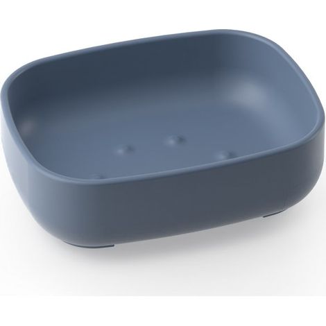 Metaform - Porta sapone da appoggio Indaco in Resine Termoplastiche Mod. Pod (1/2)