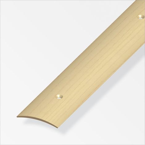 alfer Übergangsprofil 1 m, 30 x 5 mm PVC (Kunststoff) glatt morelle hell Übergangsprofil (1/2)