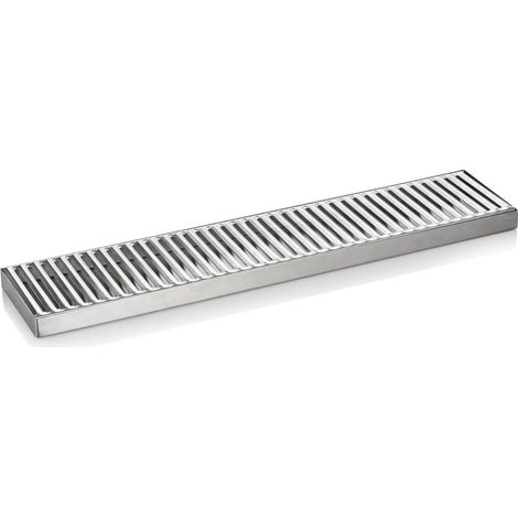 Plateau d'égouttage 48,5 x 10,5 x 2 cm inox - Was Germany (1/2)