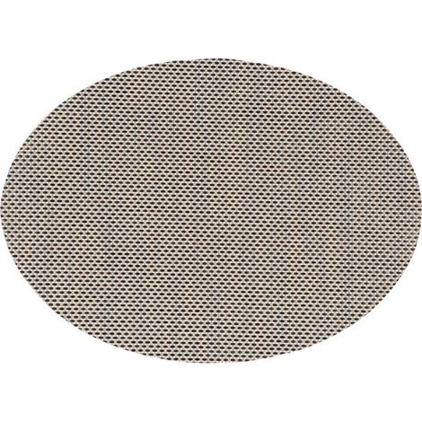 Set de Table Ovale "Maoli" 35x48cm Noir & Naturel (1/3)