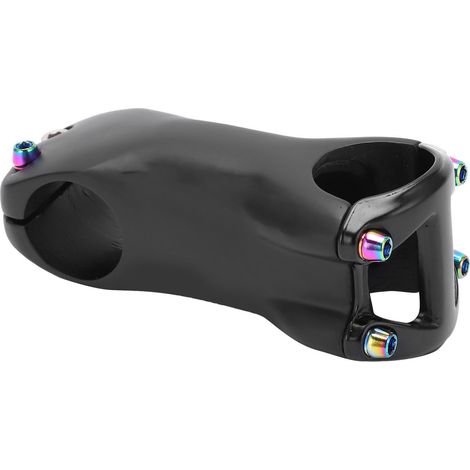 Kurzer Carbon-Fahrradvorbau 80 mm, Durchmesser 28,6 bis 31,8 mm, 6° Winkel, Rennrad- und Mountainbike-Teile