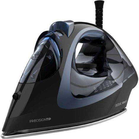 Cecotec Plancha de Ropa IronHero H-2600. Potencia de 2600 W, Vapor Continuo de 60 g/min, Golpe de Vapor de 210 g/min