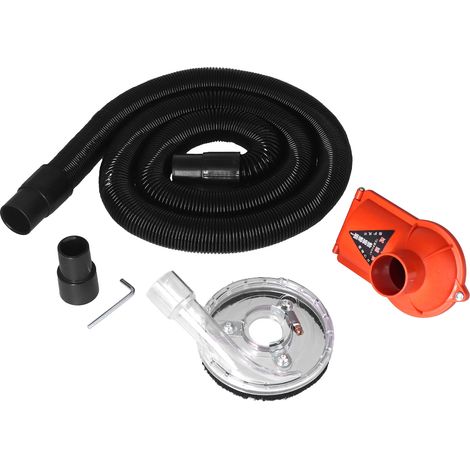 Kit de Cache-Poussière pour Meulage à Sec, Brosse de Protection, Accessoires pour Meuleuse d'Angle, Disque à Lamelles 4 Pouces (1/5)