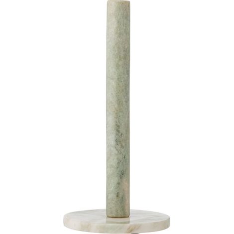 Bloomingville - Emy Kitchen Paper Stand - Green - Marble - 30 cm