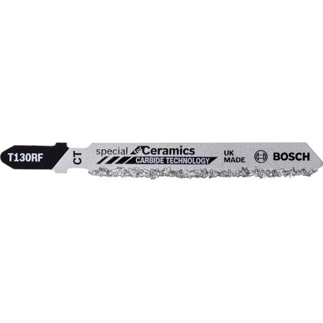 Bosch Stichsägeblatt T 130RF Special 170 mm T-Schaft 3 Stück Sägeblätter & Sägehilfen