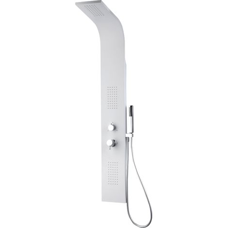 Essebagno Esseflat mechanische Duschkonsole Weiß