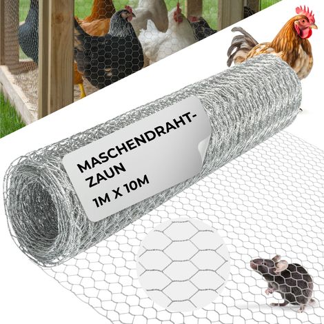 Geflecht GARDEN HEX ZN 1000/13/0,7 mm, sechseckig, Garten, Zucht, Packung 10 m (1/5)