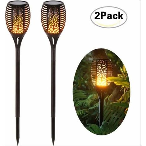 Lampe Solaire - 2 x LED - 350 Lux - Jardin - Énergie solaire (1/4)