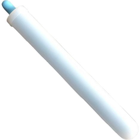 Moule à glaçons en silicone réutilisable pour fabriquer des tubes à glaçons et préparer des boissons lactées maison (bleu).