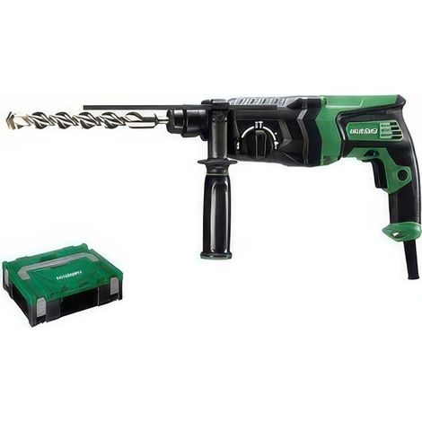 Perforateur HiKOKI DH26PC2 830 W SDS-Plus 2,9 J R�versible avec Embrayage de S�curit�