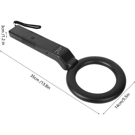 Détecteur de métaux portable MD300, outil de détection portatif pour les contrôles de sécurité des stations d'examen. (1/5)