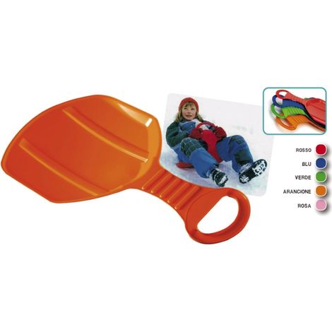 bob singolo per bambini modello snow slider, colori assortiti