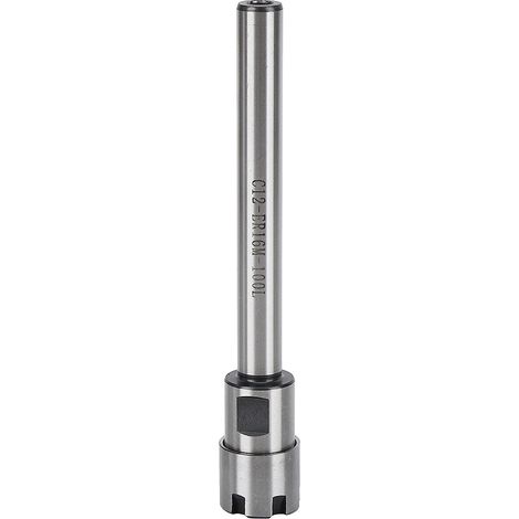 Rallonge droite pour porte-pince de serrage et fraise ER16M-100L, longueur 100 mm, C12