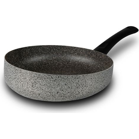Mamù Saltapasta con manico lungo, antiaderente, alluminio, PFOA free, antigraffio, made in italy, Ø 28 cm (1/5)