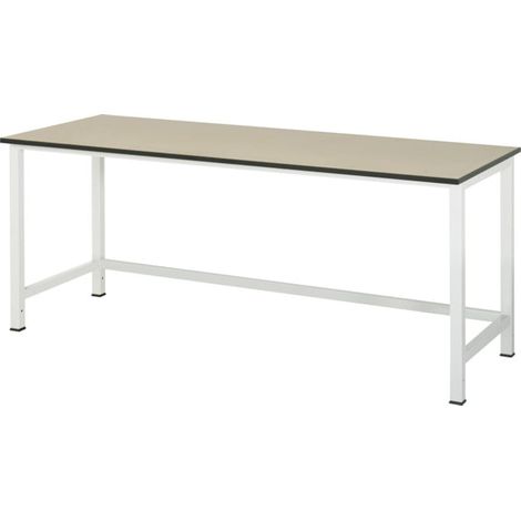 Établi Rau avec plateau MDF LxPxH 2000x800x825 mm (1/4)