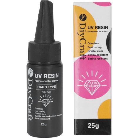Colle UV 25g Haute Transparence, Inodore, Résistante au Jaunissement, Durcissement Rapide pour DIY (1/5)