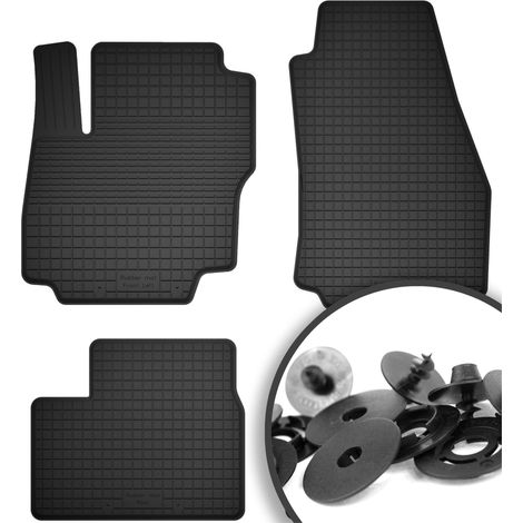 Tapis en caoutchouc + butées pour : Ford Tourneo Connect combivan (2013-2017) (1/5)