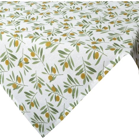 Tovaglia antimacchia Erin Olives 85x85 cm (1/5)