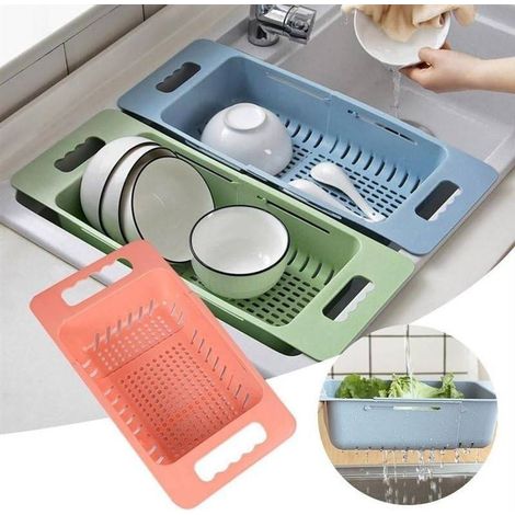 égouttoir à Vaisselle Extensible Et Réglable Accessoire De Cuisine (1/5)