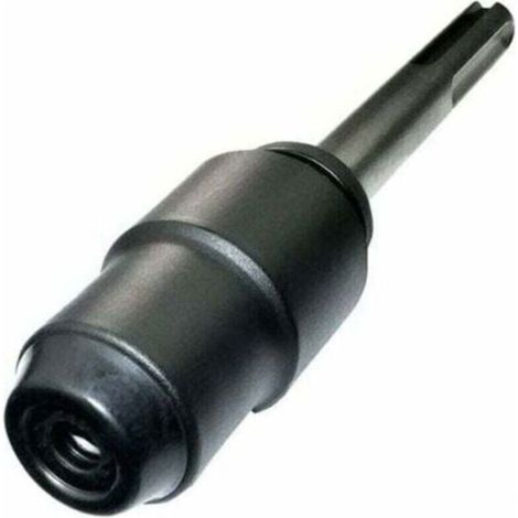 Adaptateur Convertisseur SDS-Max vers SDS-Plus avec Mandrin - Raccord Embout Prise pour Marteau Perforateur/Piqueur - Burin/Fort/M