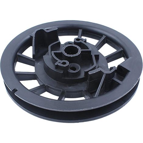 Poulie de lanceur à rappel noire compatible avec HONDA GX120 GX160 GX200 168F 4HP 5.5HP 6.5HP moteur moteur strimmer générateur pompe à eau (1/5)