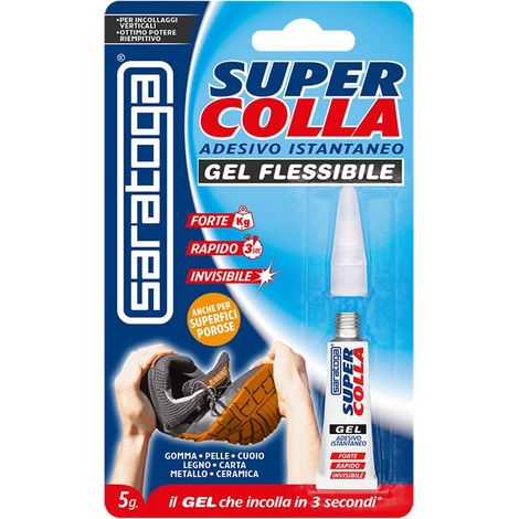 Saratoga SUPERCOLLA GEL FLESSIBILE 5GR