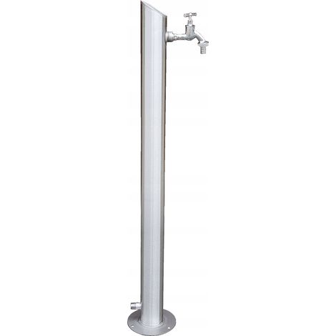 Rubinetto da giardino da 3/4", 95 cm, per idrante a colonna con raccordo laterale da 3/4". (1/4)