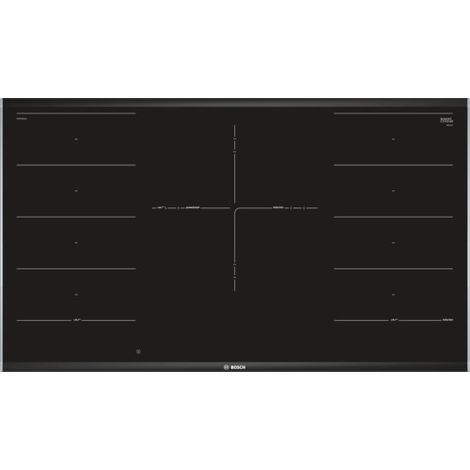 Bosch Serie 8 PXV975DC1E Kochfeld Schwarz Integriert 90 cm Zonen-Induktionskochfeld 5 Zone(n)
