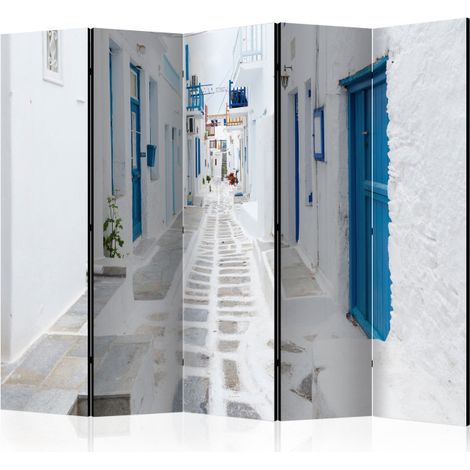 Paravent 5 Volets "Greek Dream Island" 172x225cm (1/2)