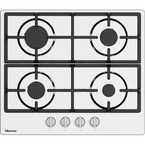Hisense GM643XHFCI plaque Acier inoxydable Intégré 60 cm Gaz 4 zone(s)