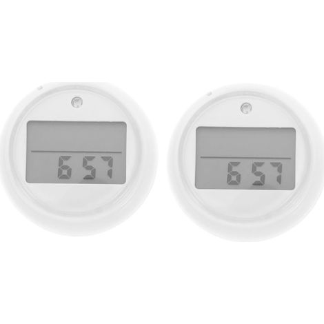 2pièces Thermomètre Flottant Pour Piscine Et Spa Mesure Précise Température De Eau Pour Bains à Remous Et Matériau Et Étanche