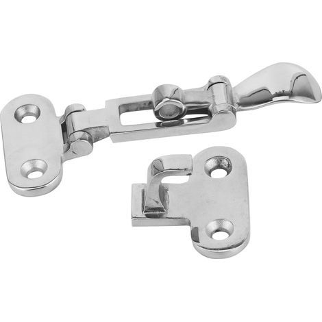 Saluaqui Marine Grade 316 Togrue à Bascule en Acier Inoxydable avec Dueons de Gaspillage Anti-rattrapage pour Bateau, Yacht, RV, Camion et Quincaillerie de Camping-car - Finition Polie, Résistance. (1/5)