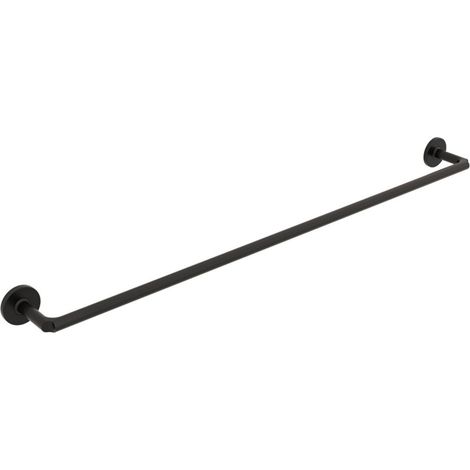 Lineabeta - Sbecà Handtuchhalter aus schwarzem Messing L.85,5 cm