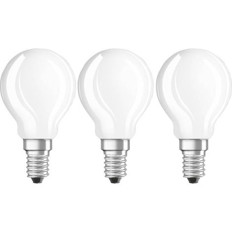 Osram Lampade LED Sferiche Bianco Caldo E14 4W (1/2)