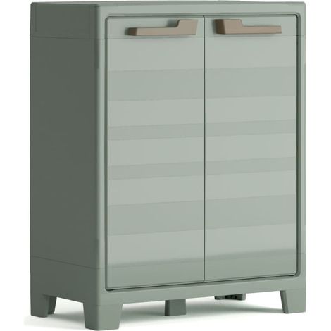 Keter Kleiderschrank Evoca Planet Low 9752200 80X44X100 Innen-Außen (1/4)