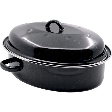 Beka Roasty'Cook Olla para guisos 42 cm Negro Esmaltado (1/5)