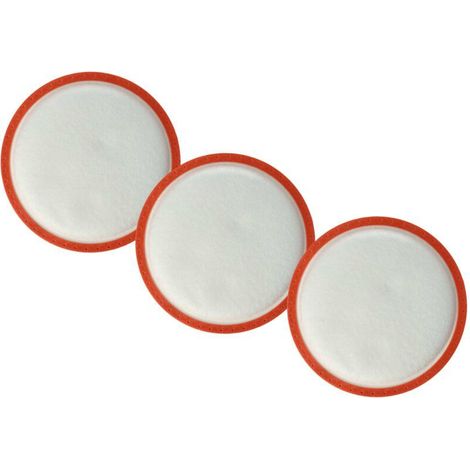 vhbw 3x Filtre pré-moteur compatible avec Dirt Devil Pick Up Pet DD2651-1, DD2651-0, DD2650-1, DD2650-0 aspirateur - Filtre de protection du moteur (1/5)