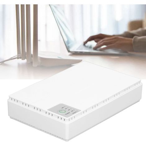 Alimentation sans interruption pour caméra de surveillance (Mini UPS) avec tension de sortie de 5V/9V/12V/port USB/port POE alimentation de secours CC pour routeur (norme européenne). (1/5)