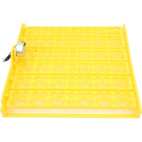 156 plateaux d'incubation automatiques pour œufs, en plastique, avec retourneur d'œufs résistant, pour poules, canards et cailles (220 V). (1/5)