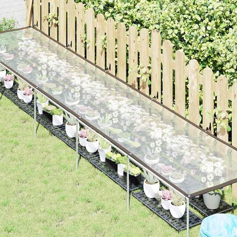 Housse de protection plantes avec œillets 1x5 m polyéthylène (1/5)