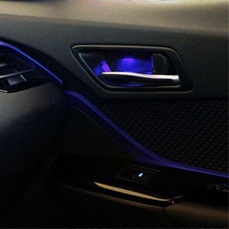 Éclairage d'ambiance LED pour poignée de porte intérieure Toyota C-HR (2018-2023). (1/4)