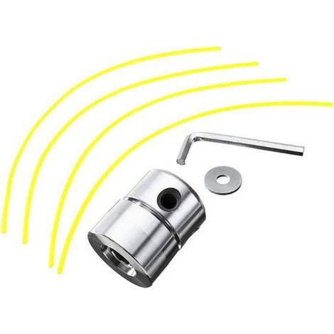 Têtes de Débroussailleuse - Aluminium - Compatible avec Débroussailleuses et Tondeuses à Gazon - Lot de 2 (1/5)