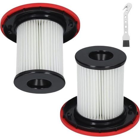 2 filtres 1 brosse Kit d'accessoires pour Bosch Unlimited Series 6 Battery Vacuum BKS611MTB BCS611AM,Aspirateur eau et poussière (1/4)